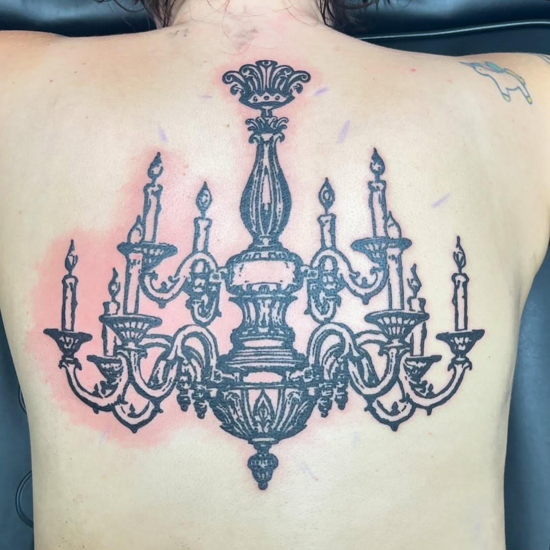 Tattoo by @brandonhtattoo — black_and_grey