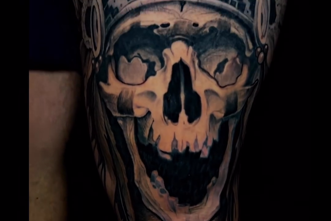 Tattoo by @surgegrey β realism, black_and_grey