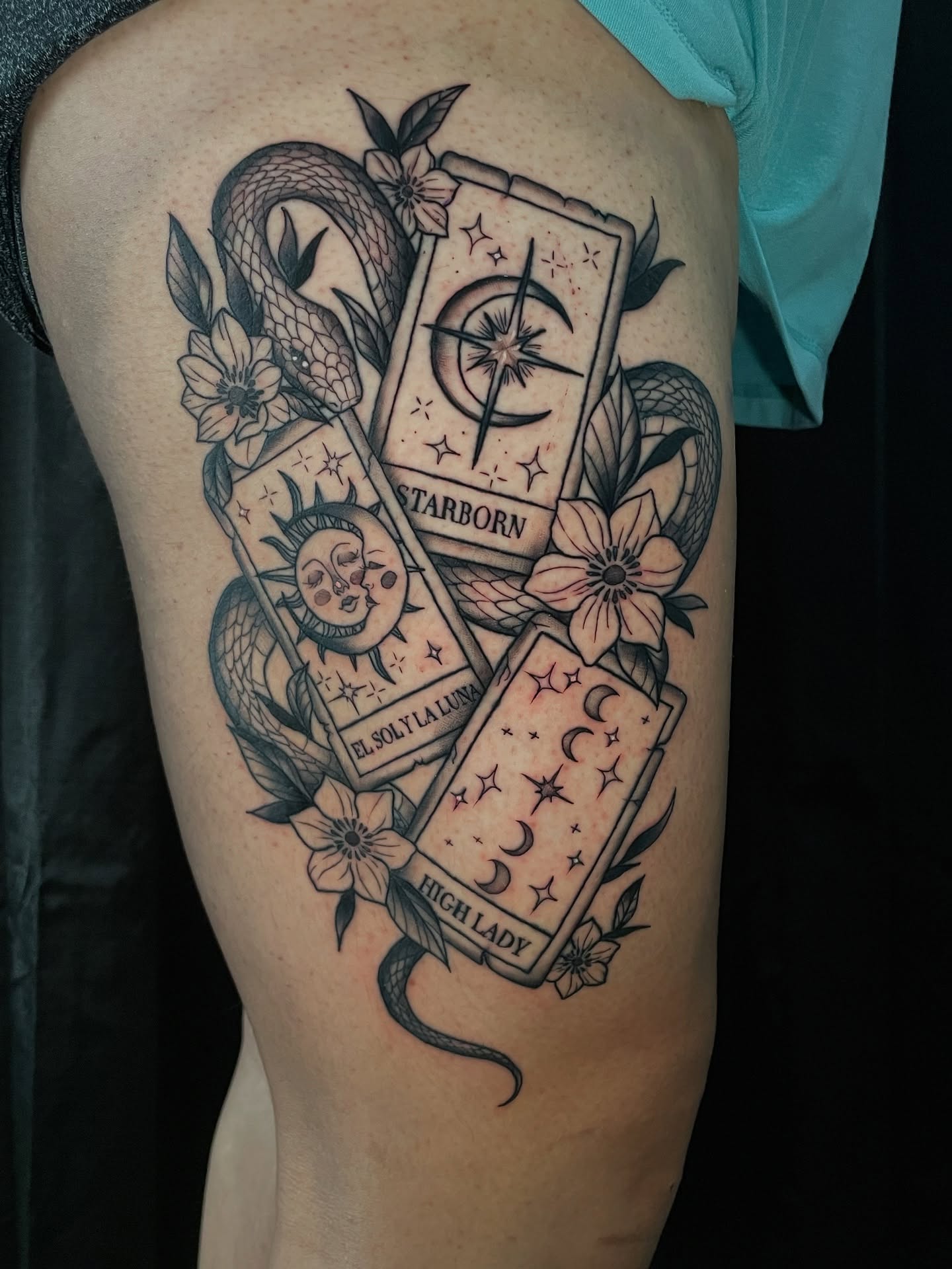 Tattoo by @skullinkmarie β neo_traditional, dotwork
