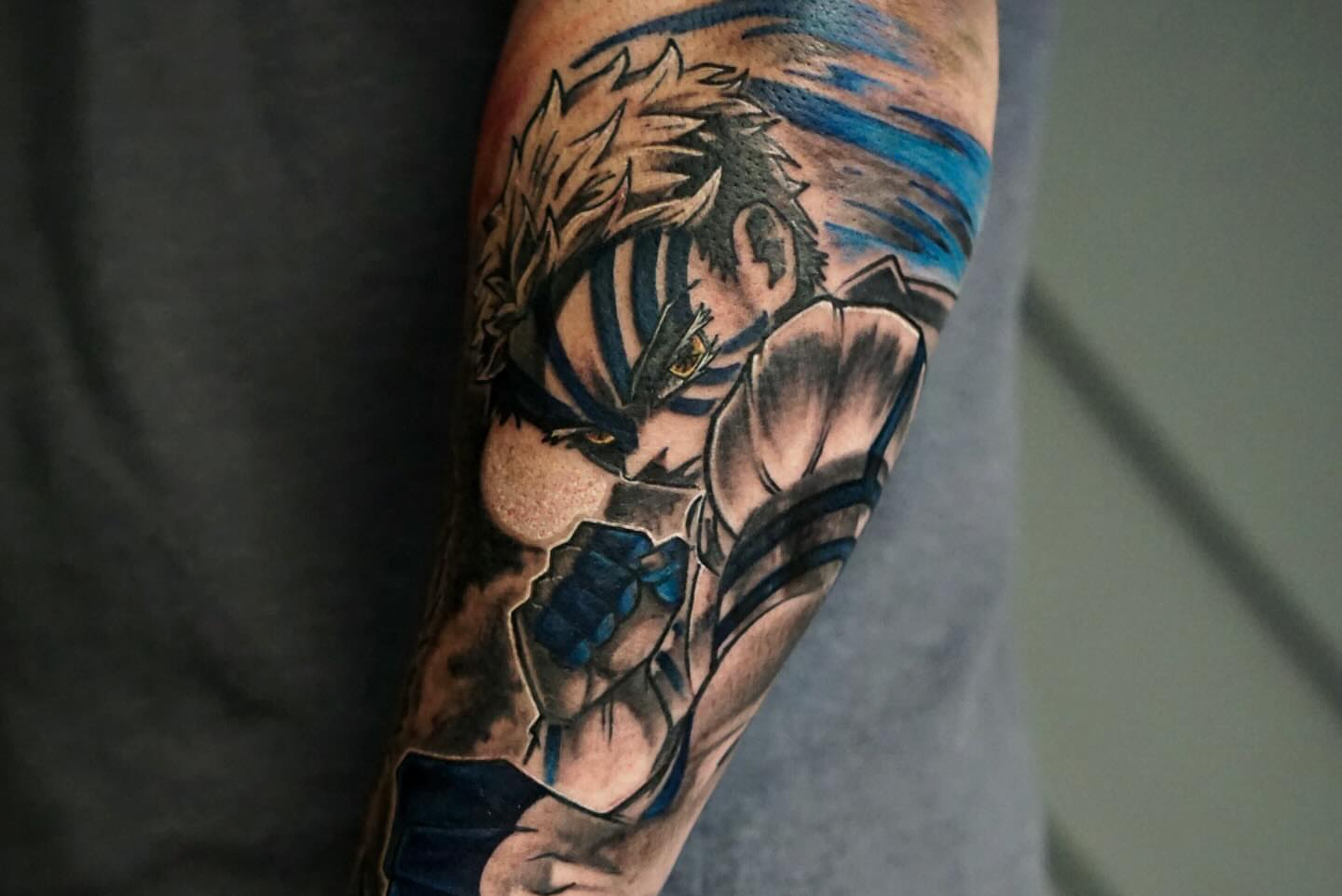 Tattoo by @notnicktattoo — anime