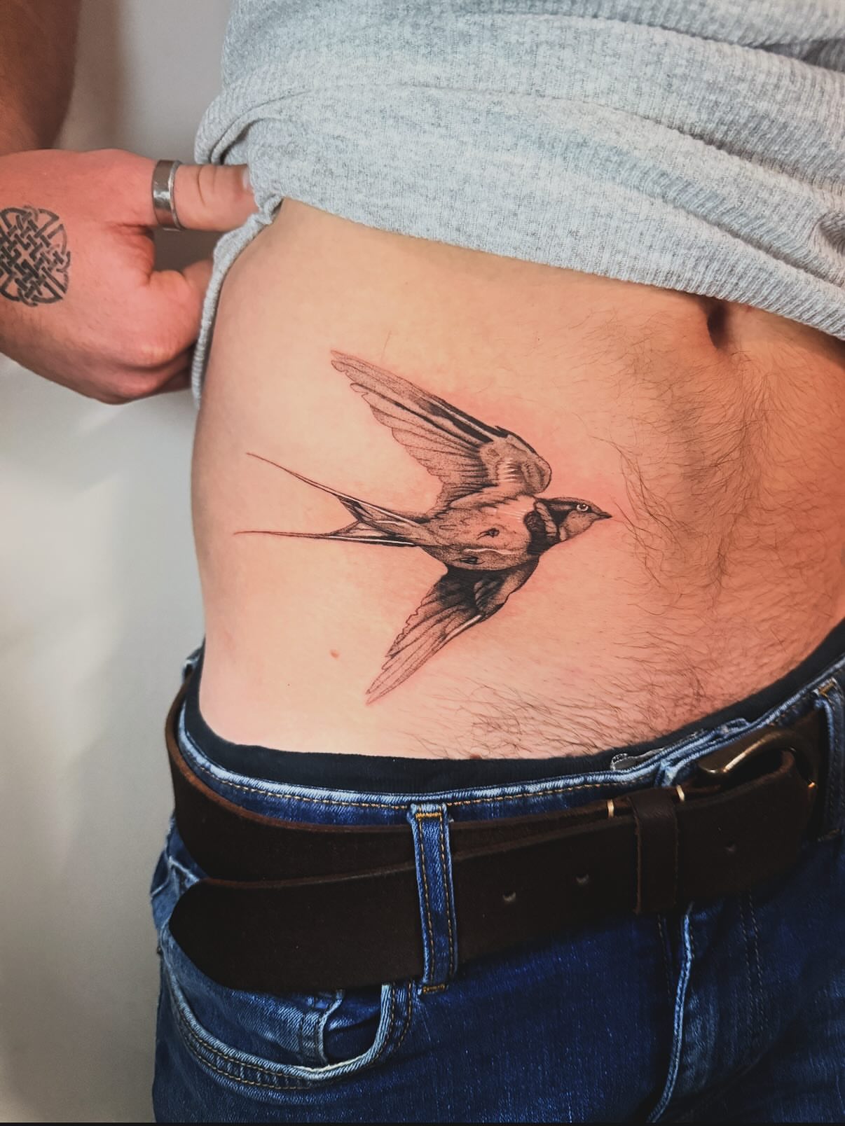 Tattoo by @mgm.tatz — black_and_grey