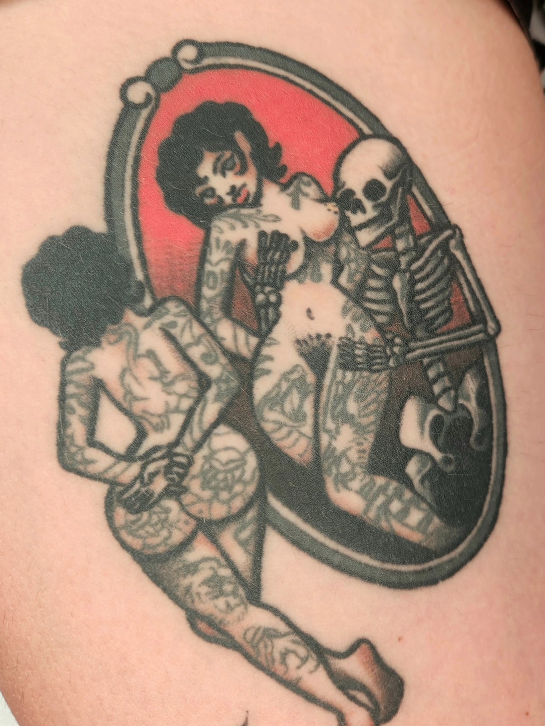 Tattoo by @thelittlestdirtbag — american_traditional, black_and_grey