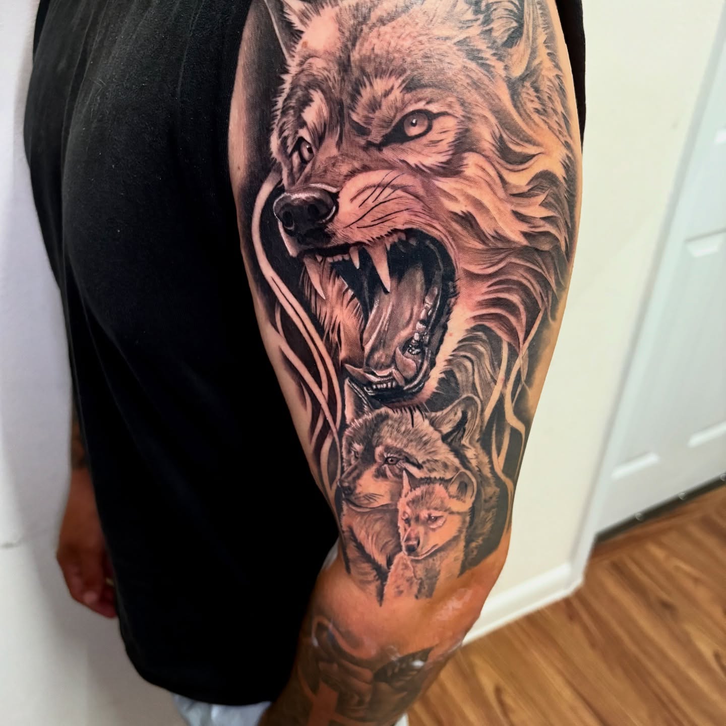Tattoo by @ink_kevin_ — realism, black_and_grey