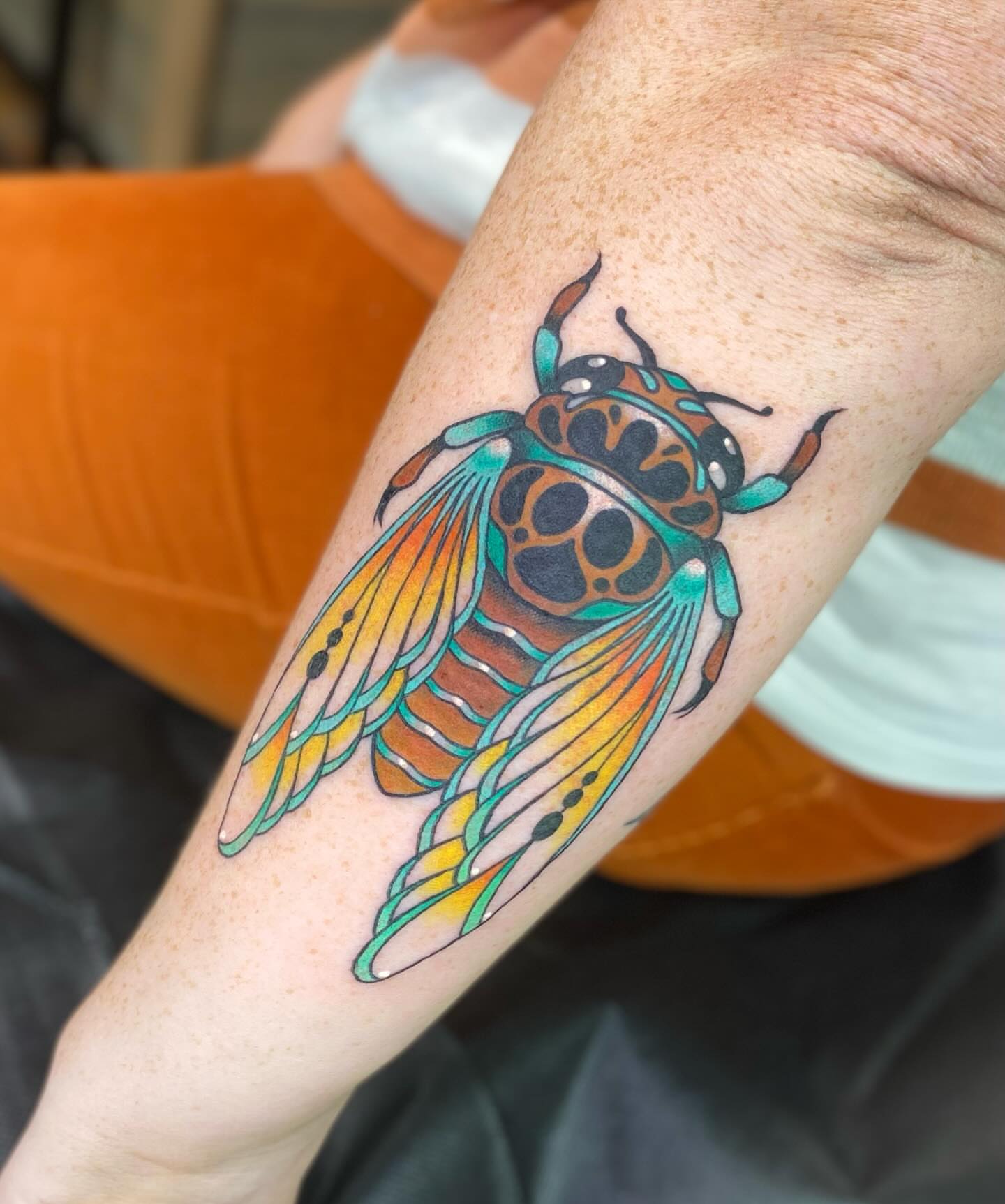 Tattoo by @sarahstabbies — geometric