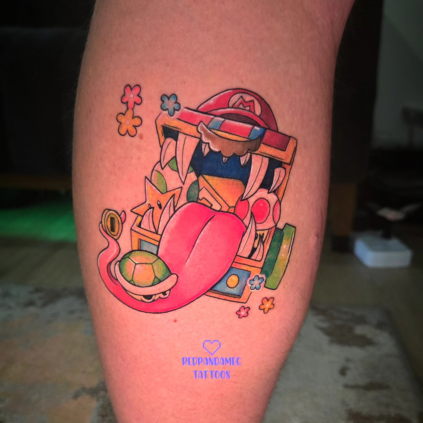 Tattoo by @redpandameg β new_school, illustrative