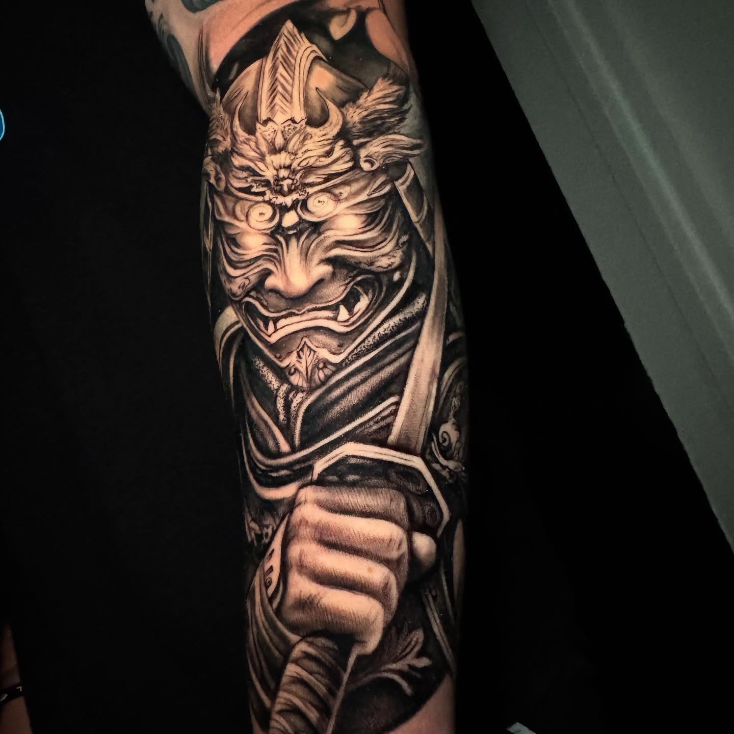Tattoo by @shawnskaletattoos — black_and_grey, realism