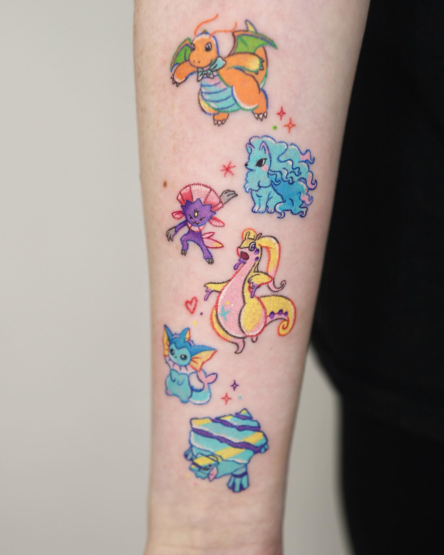 Tattoo by @kettle_tats โ dotwork