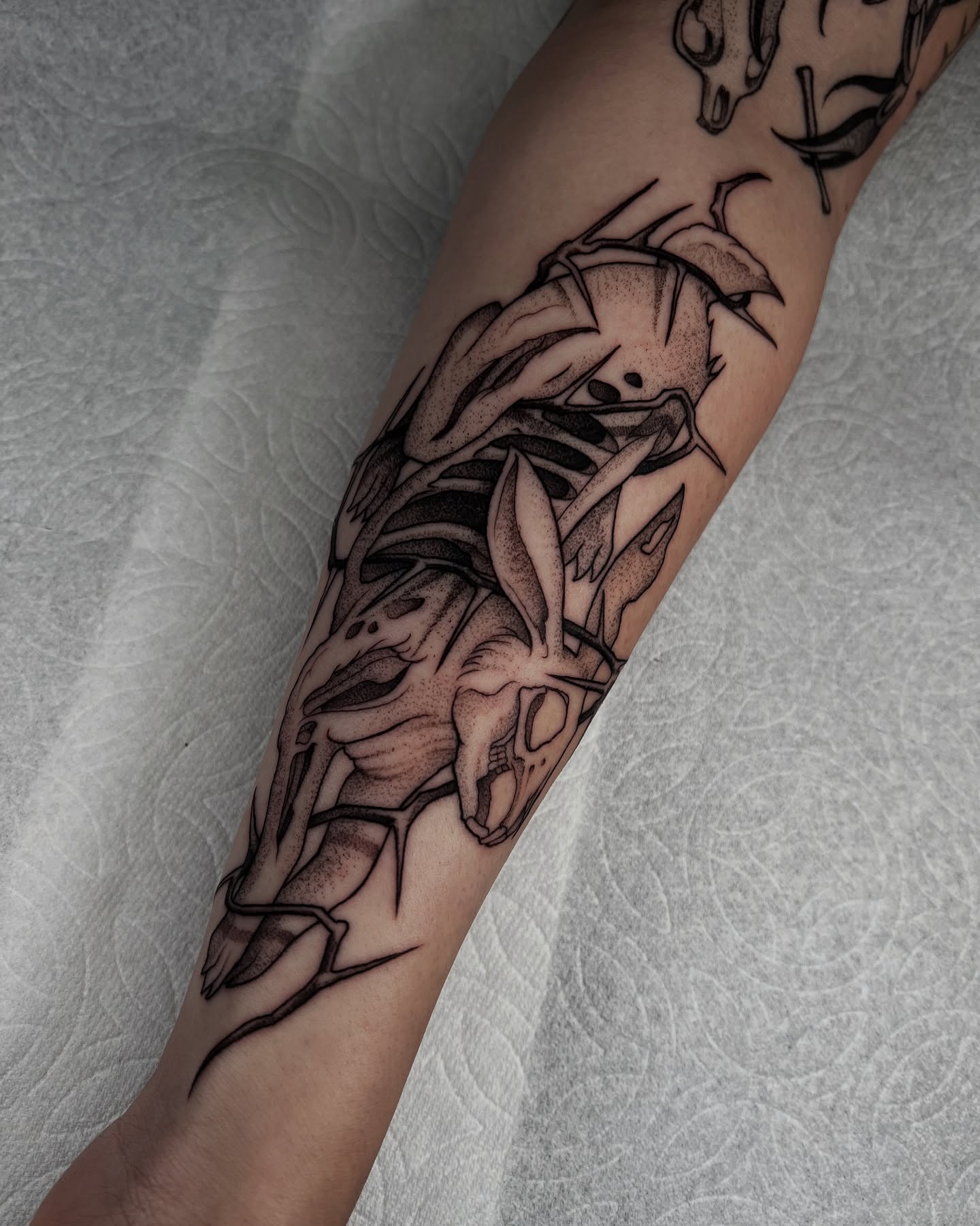 Tattoo by @lordovflies — geometric