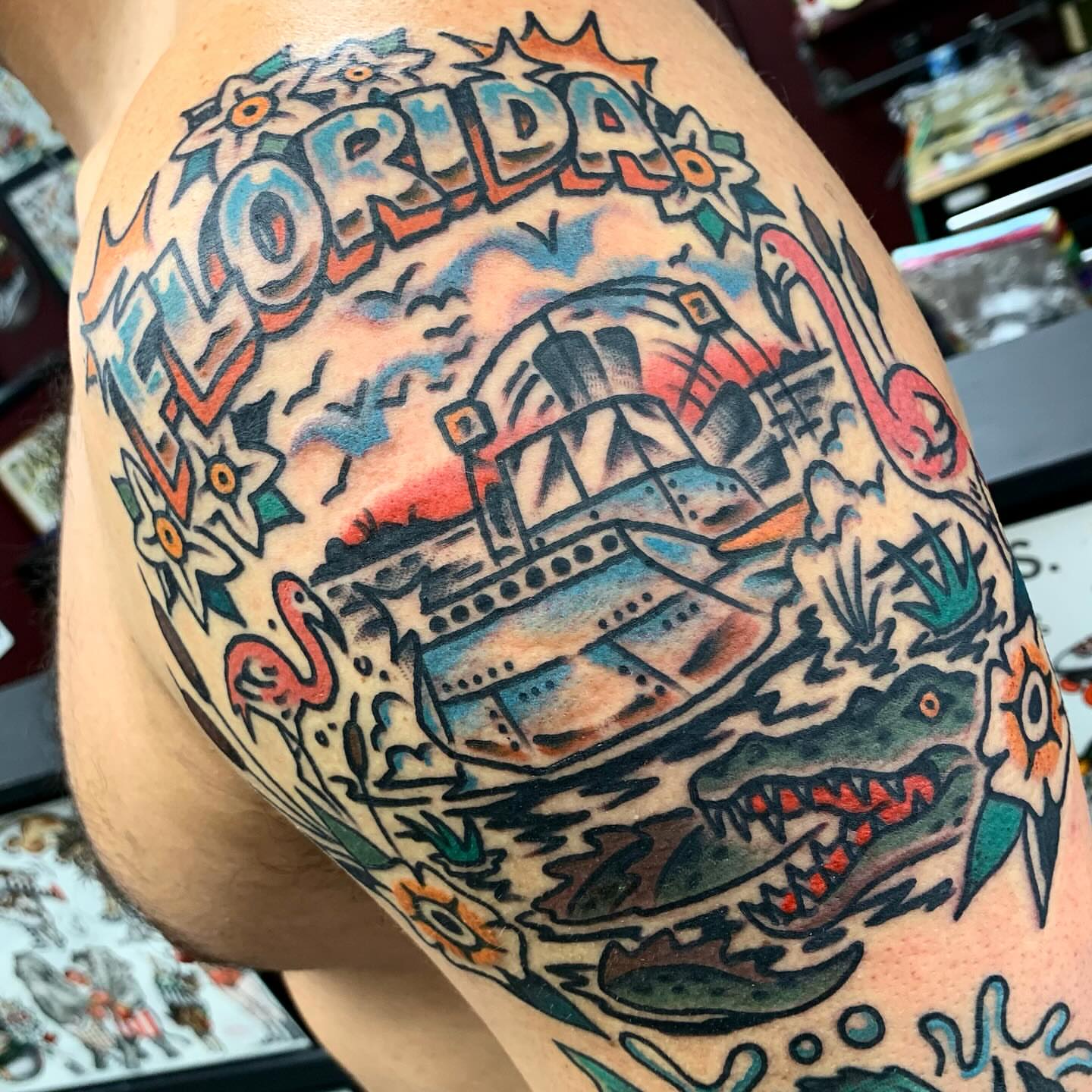 Tattoo by @wyattvandergeest — american_traditional