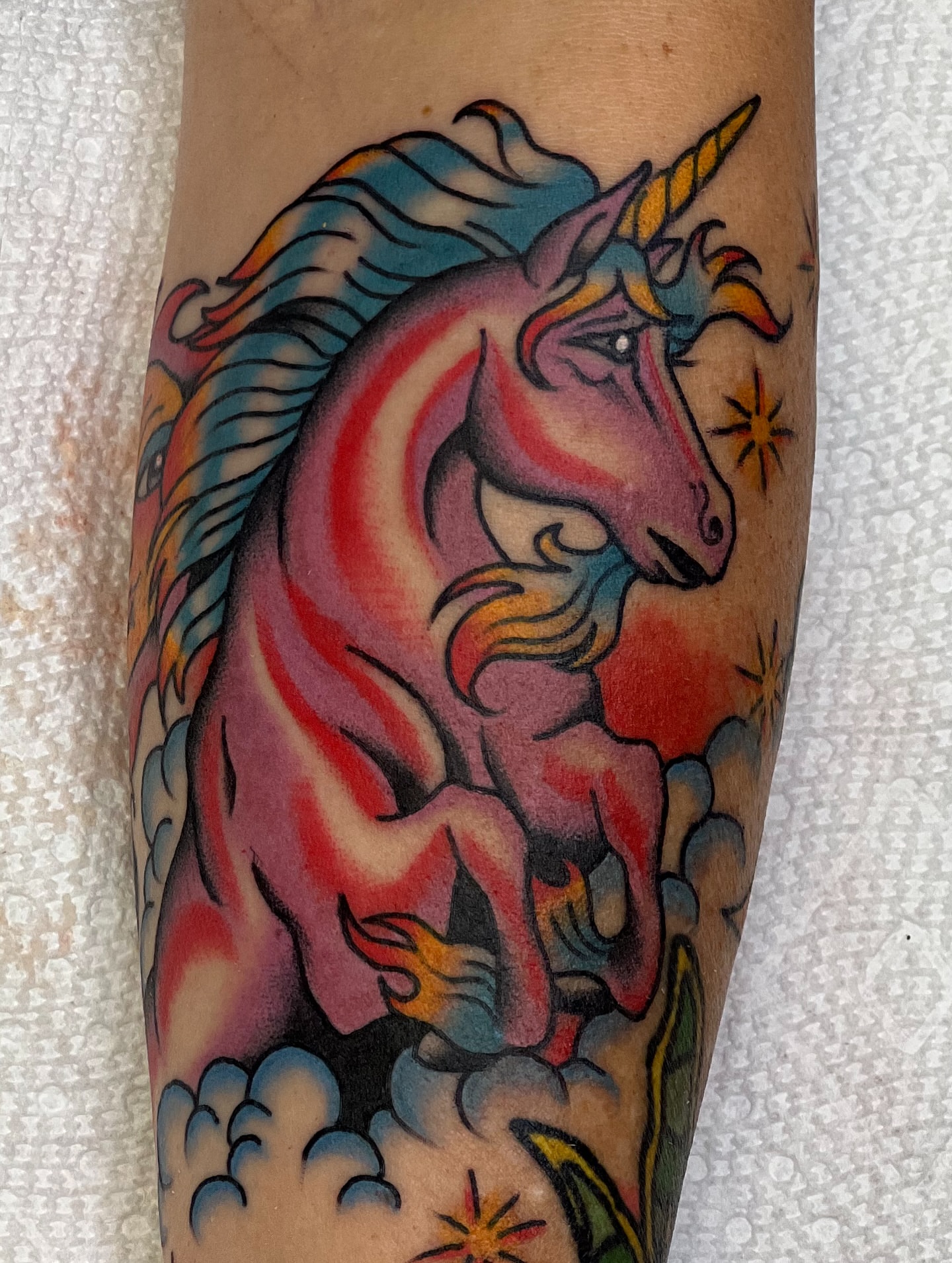 Tattoo by @morganhabe — american_traditional
