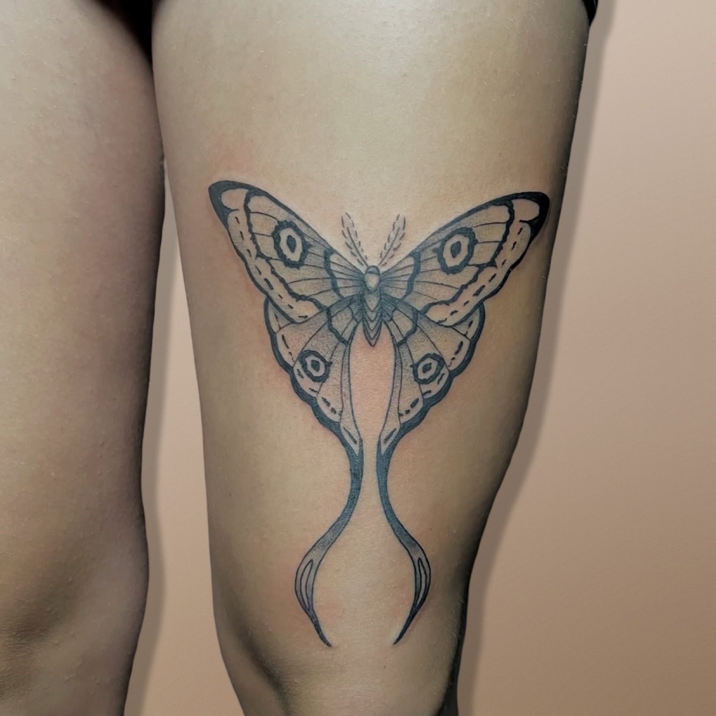 Tattoo by @honeybri.tattoo — geometric