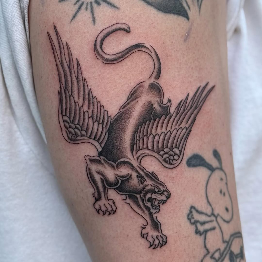 Tattoo by @who_thefuckisdrake — american_traditional, black_and_grey