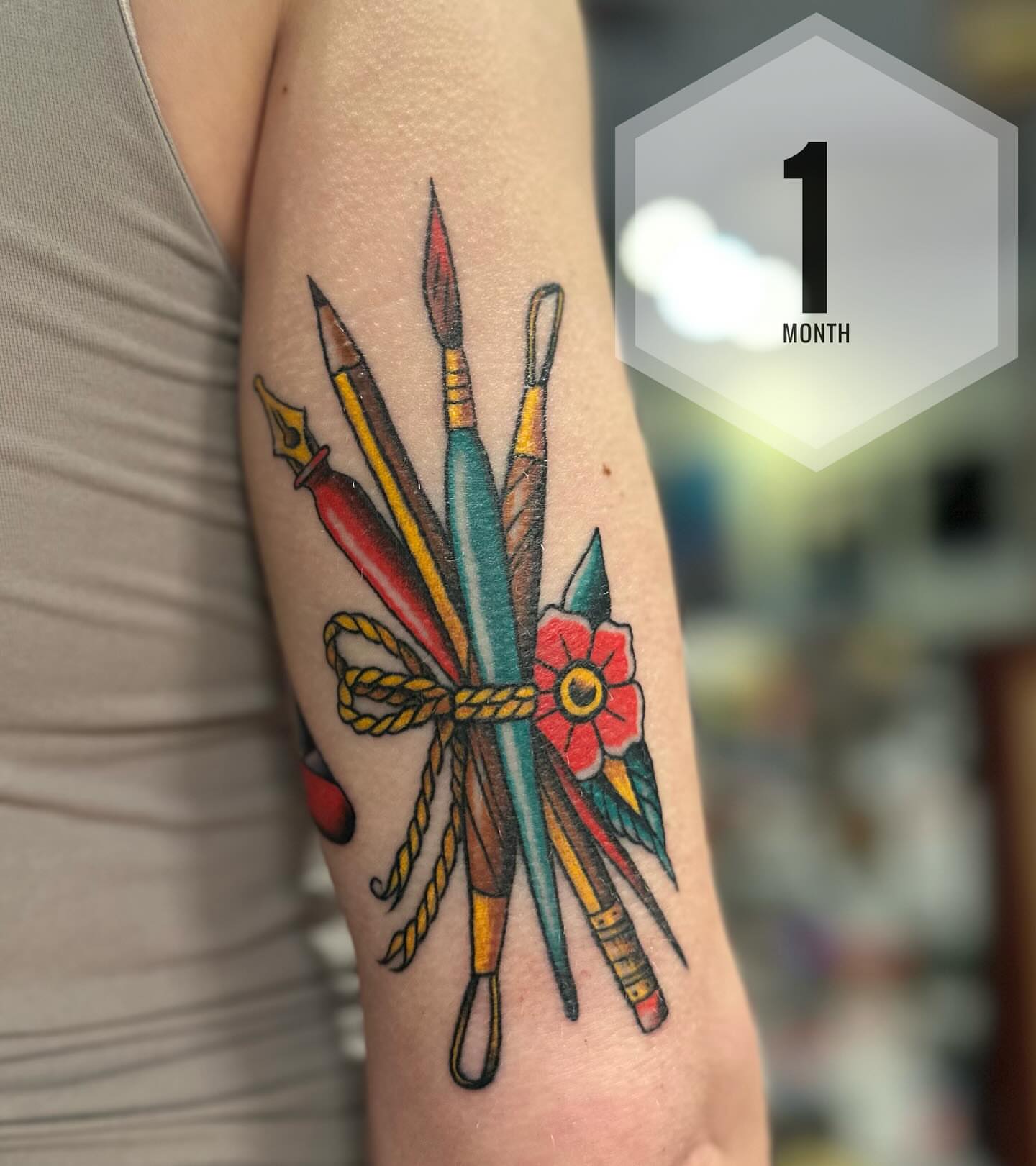 Tattoo by @stacyfevinger — american_traditional