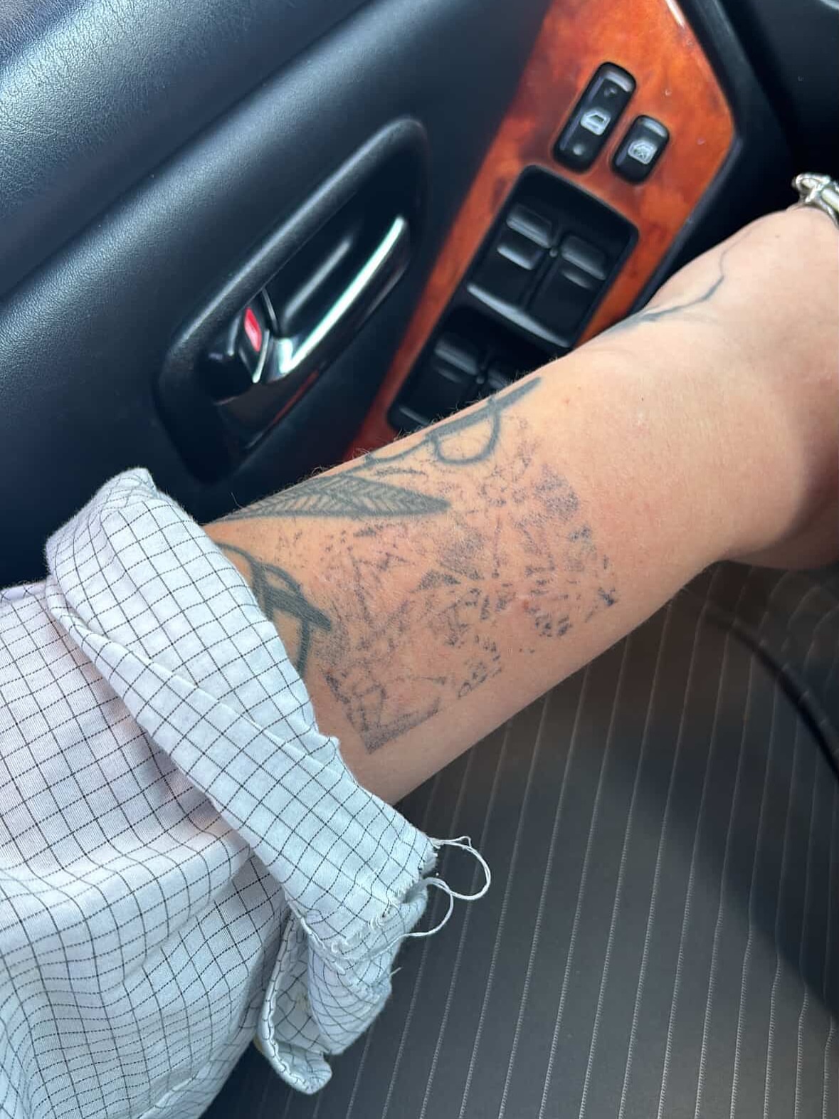 Tattoo by @texturemapping_ — geometric