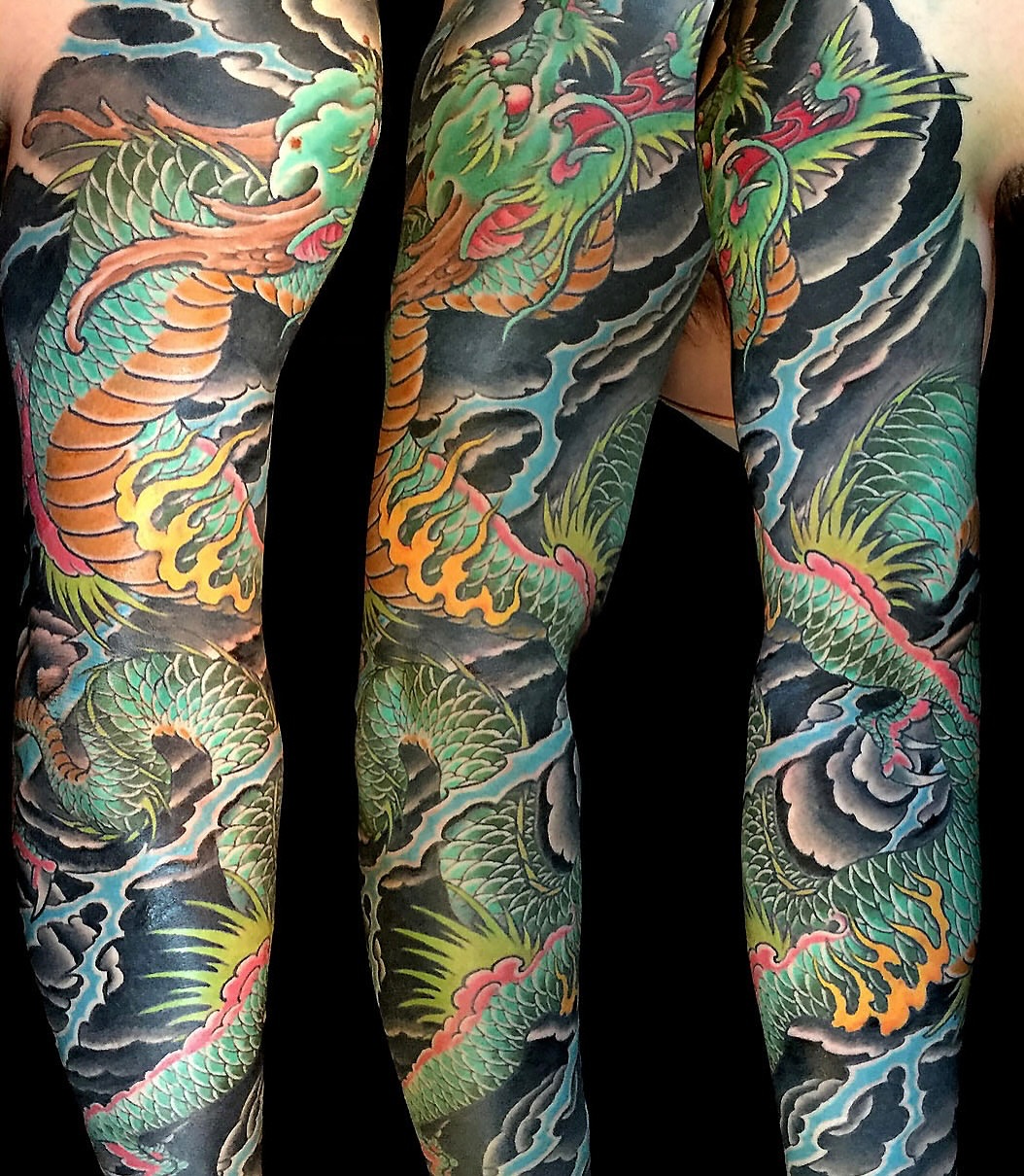 Tattoo by @aaron_bell — japanese_irezumi