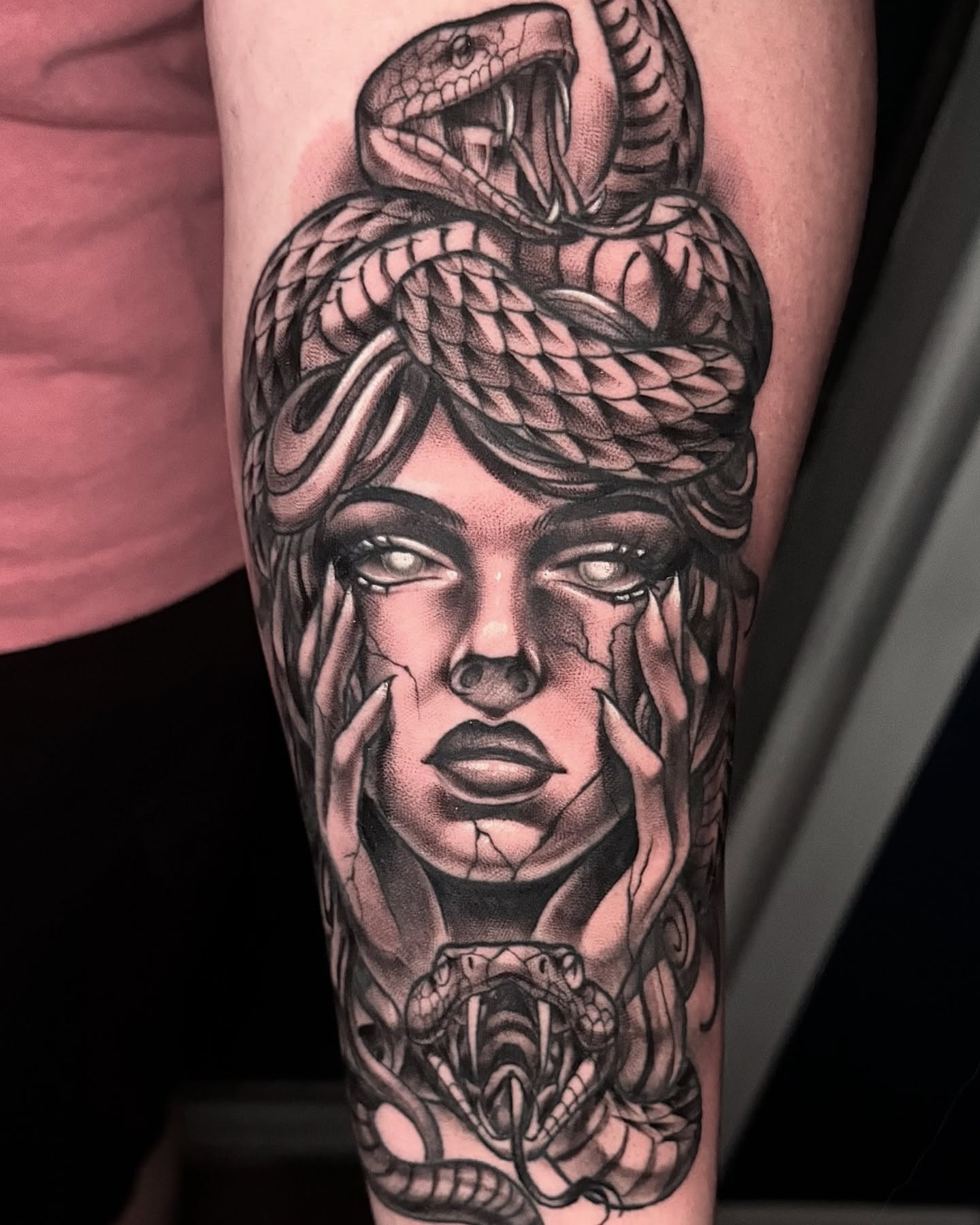 Tattoo by @zombriii — black_and_grey, realism