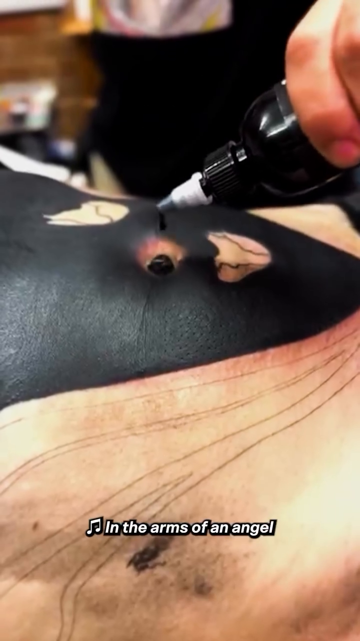 Tattoo by @tattoosbylandon — blackwork