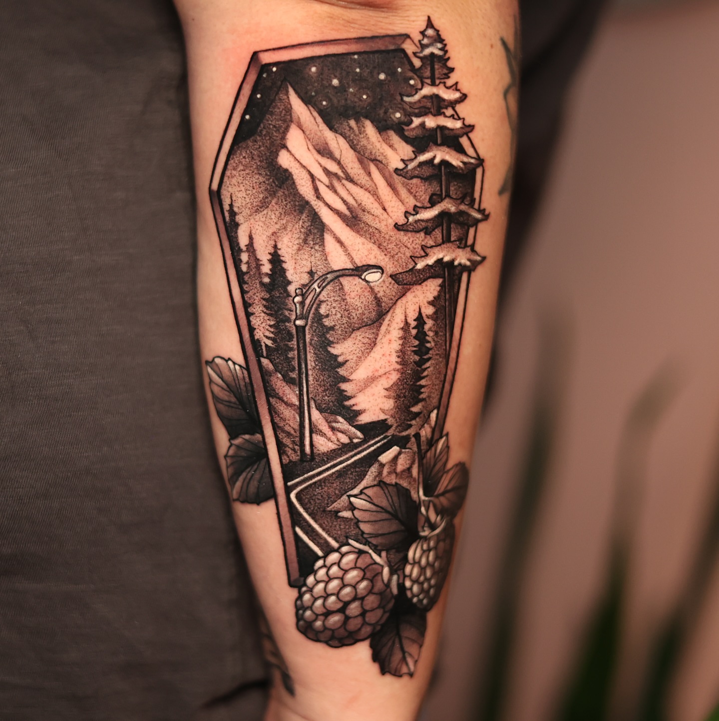 Tattoo by @stevegentile — dotwork, realism