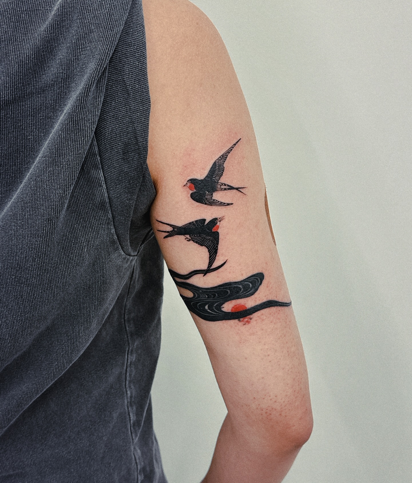 Tattoo by @bidan_gil — neo_traditional, dotwork