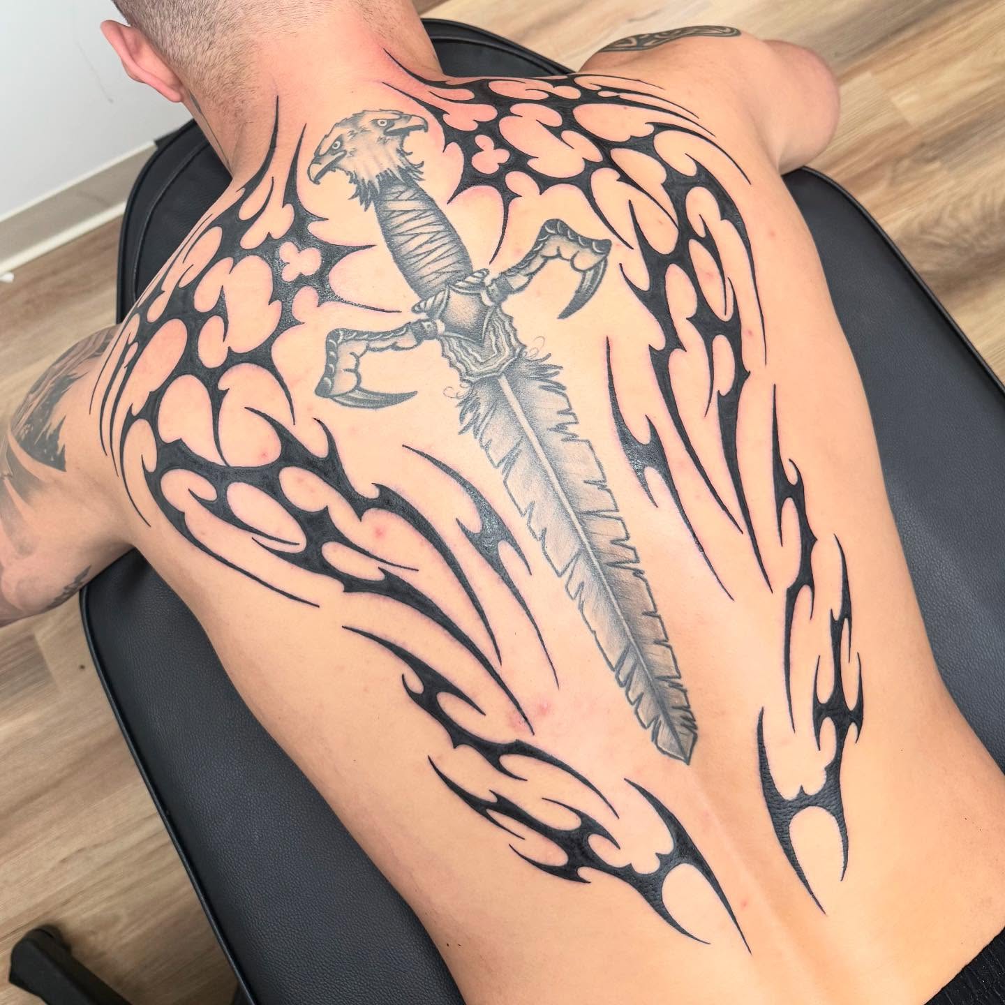 Tattoo by @tattedbycamryn โ tribal