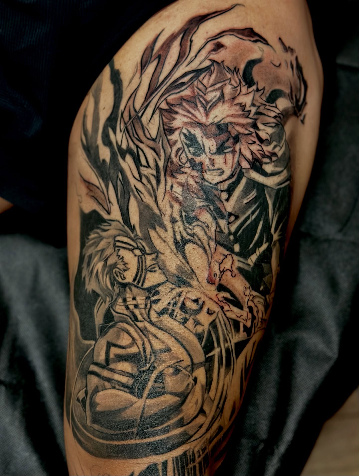 Tattoo by @tat2one — anime