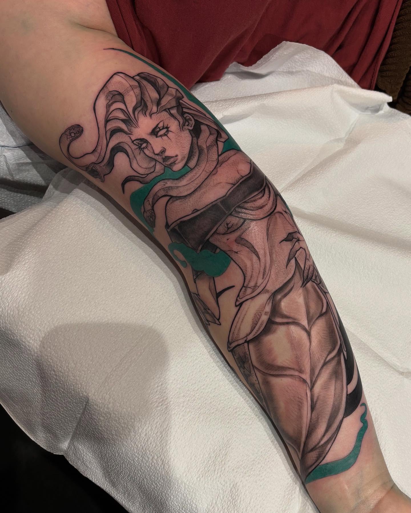 Tattoo by @mykymilk β realism, anime