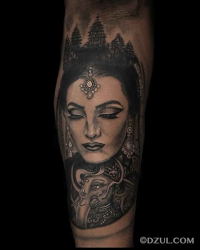 Tattoo work at Seattle Tattoo Expo 2026