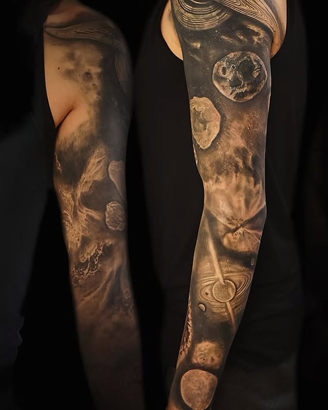 Tattoo by @dzulking — realism, black_and_grey