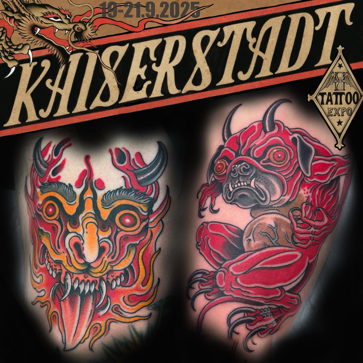 Tattoo by @dereknoble36 — american_traditional, japanese_irezumi