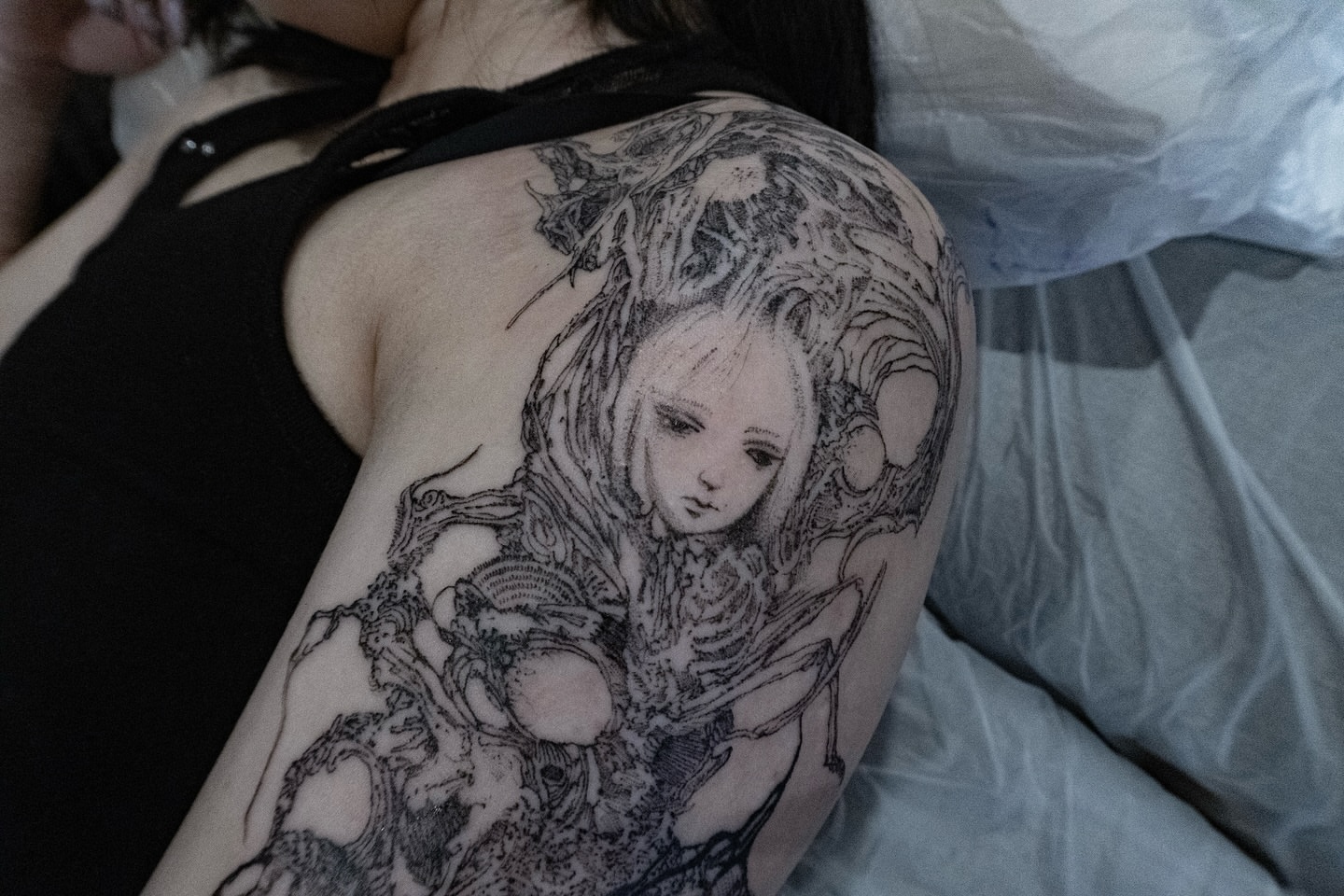 Tattoo by @9ti_________ — black_and_grey, realism