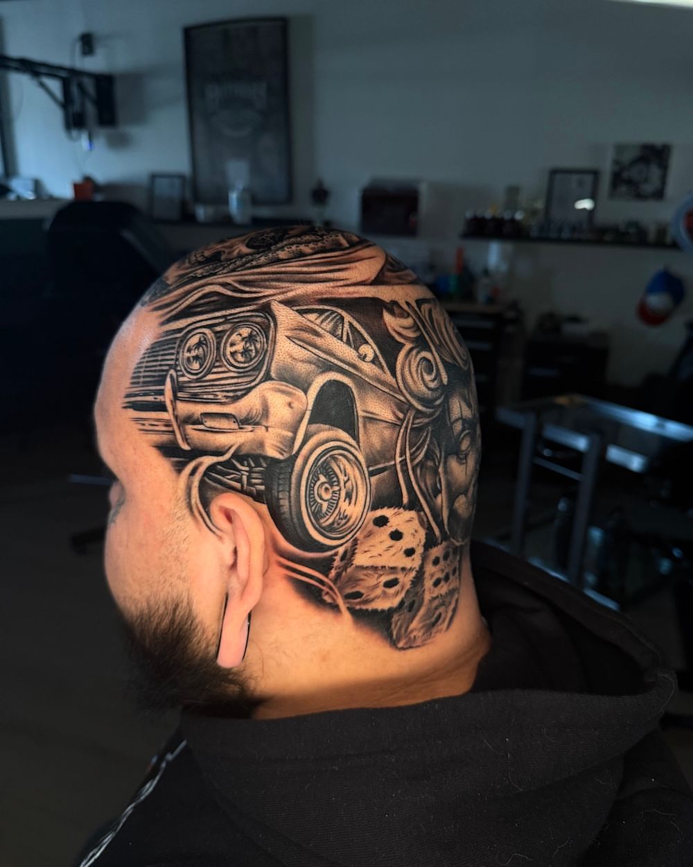 Tattoo by @valg703_tattoo — realism, black_and_grey