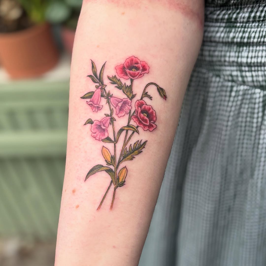 Tattoo by @flowers.for.all.occasions โ realism, fine_line