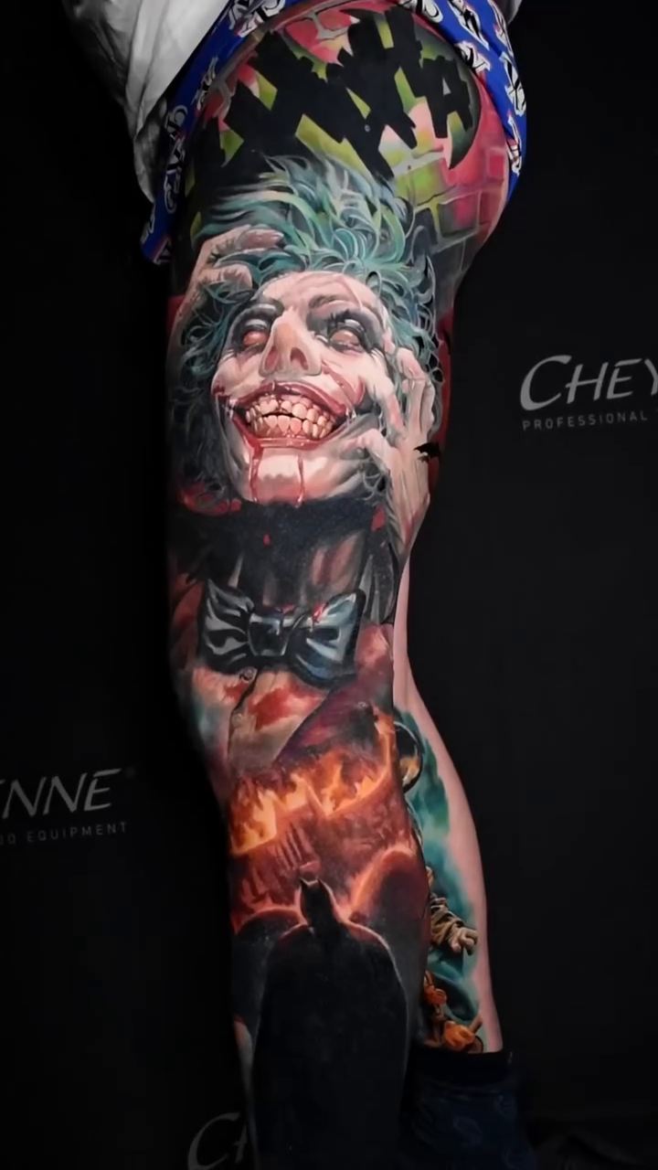 Tattoo work at Villain Arts – Houston