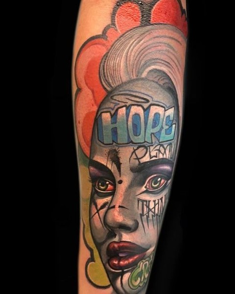 Tattoo by @marshall_sinclair — new_school, realism