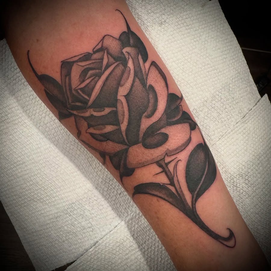 Tattoo by @tattoosbyskip — black_and_grey