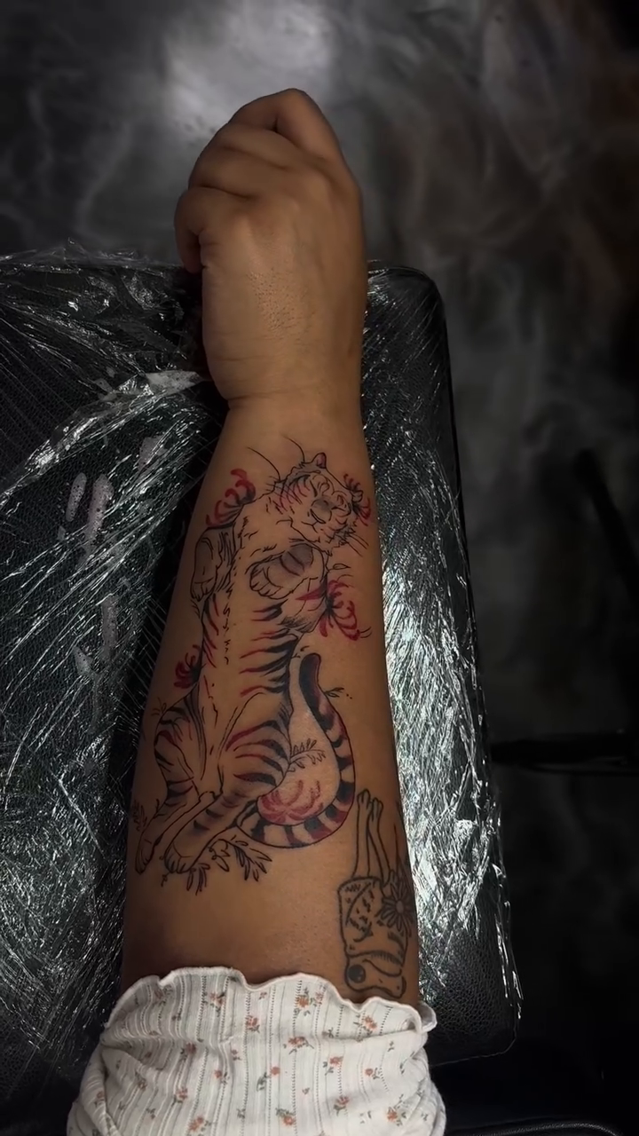 Tattoo by @blessedbychapo — japanese_irezumi, neo_traditional