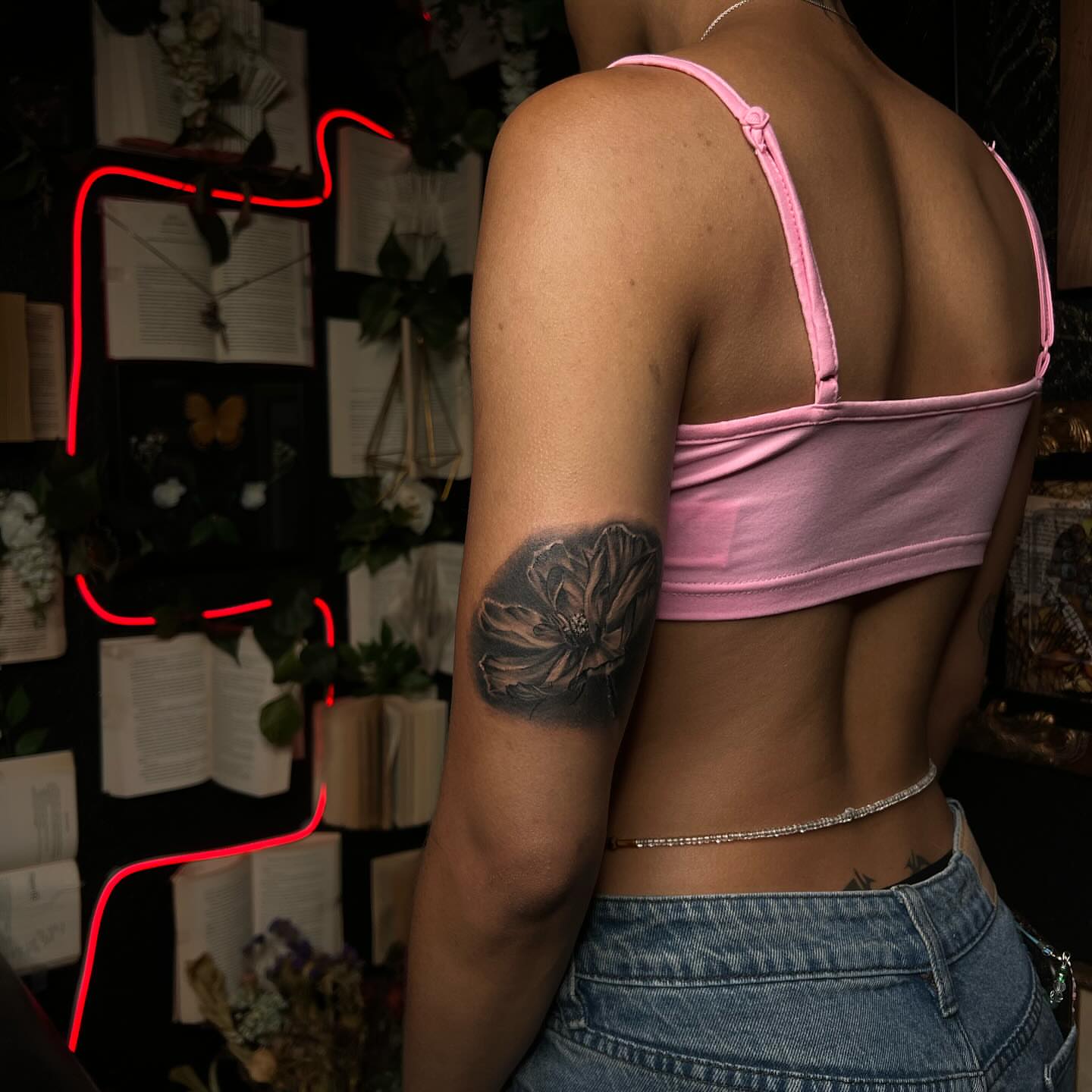 Tattoo by @ladyjutsu — black_and_grey