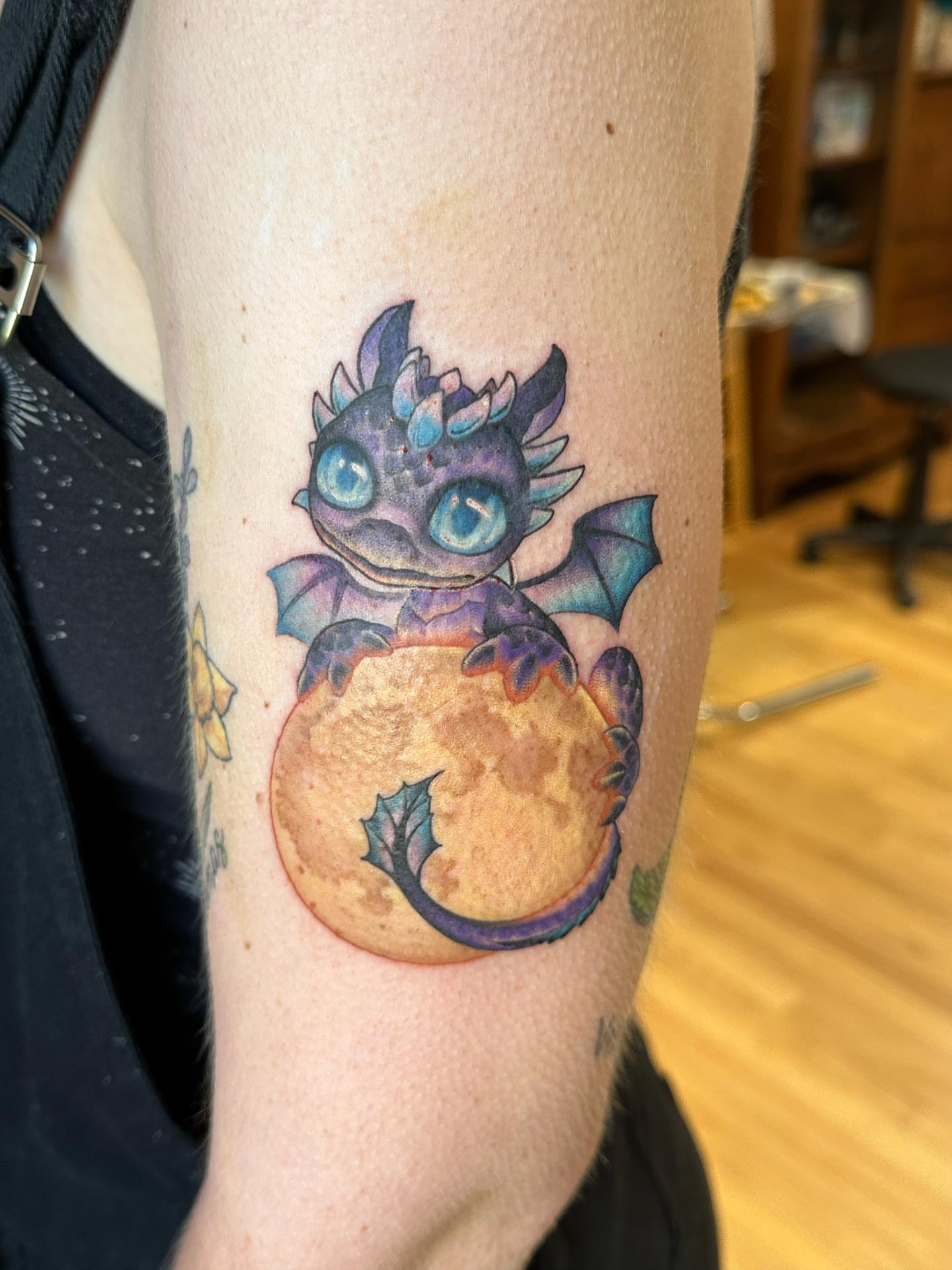 Tattoo by @abigail_bowen_tattoos — watercolor