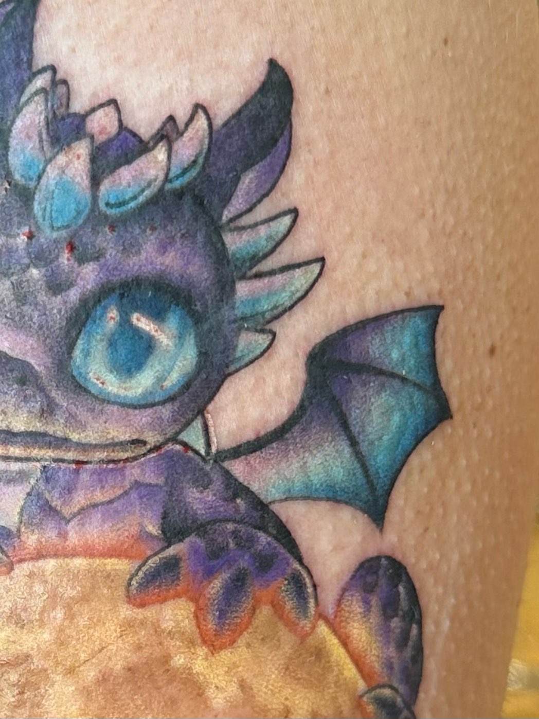 Tattoo by @abigail_bowen_tattoos — watercolor