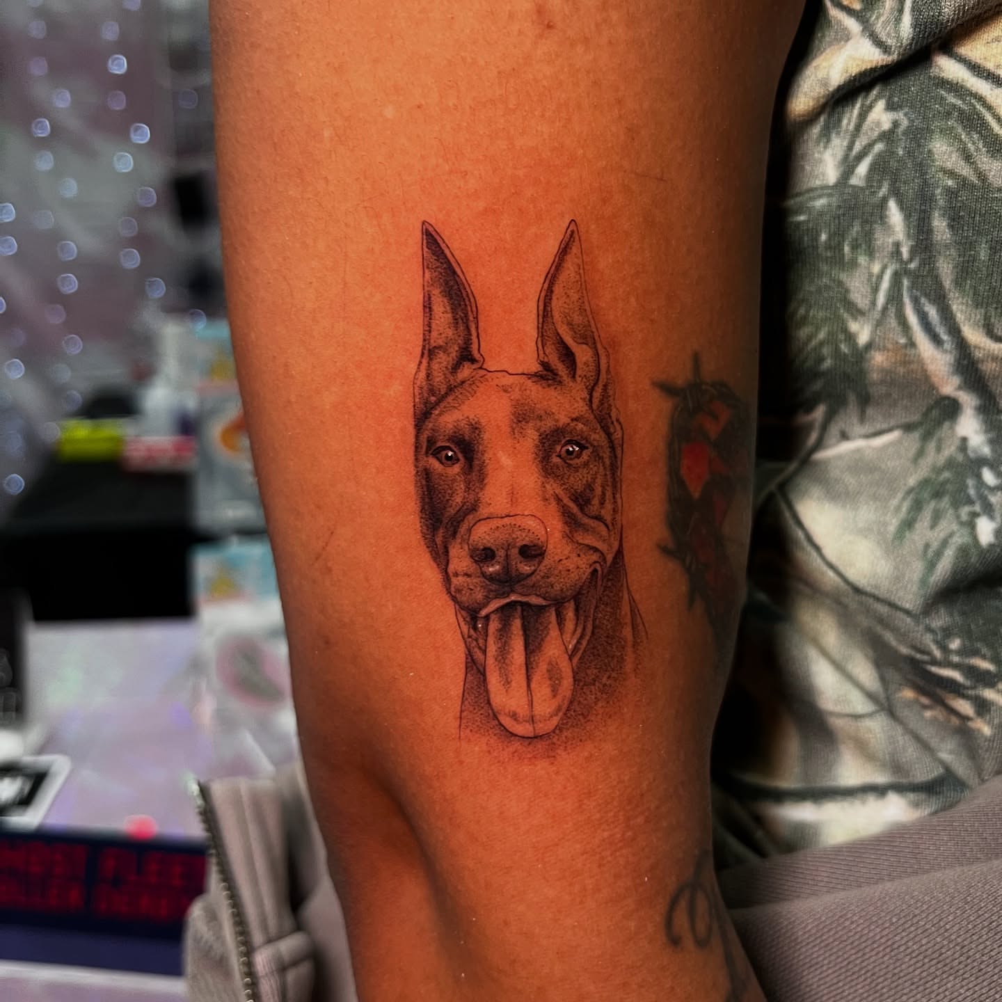 Tattoo by @tatts_n_ash — dotwork