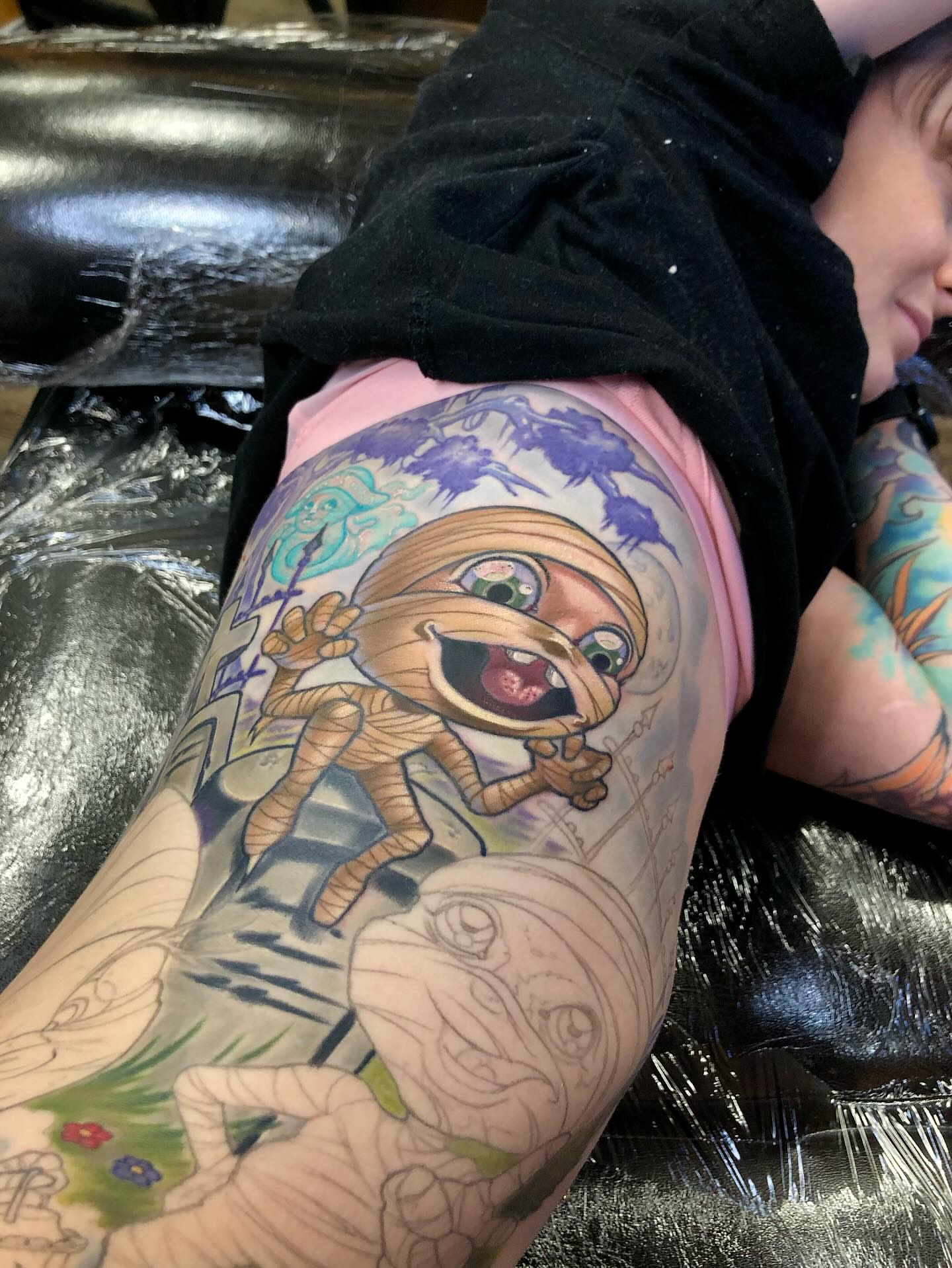 Tattoo by @parrychotipradit — illustrative, realism