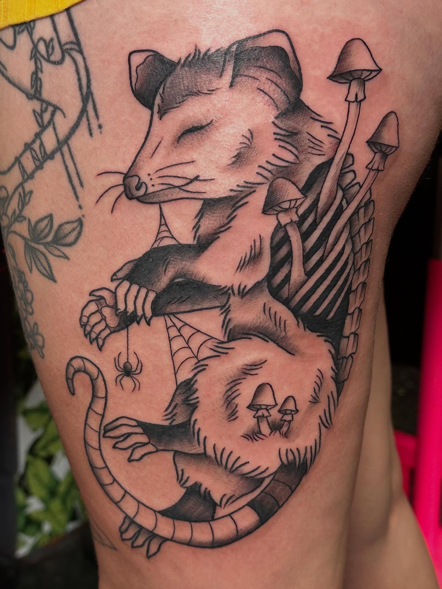 Tattoo by @jassspage โ black_and_grey