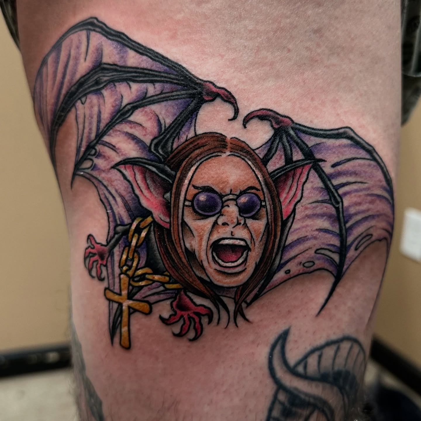Tattoo by @calvinvoncrush — realism, dark_realism