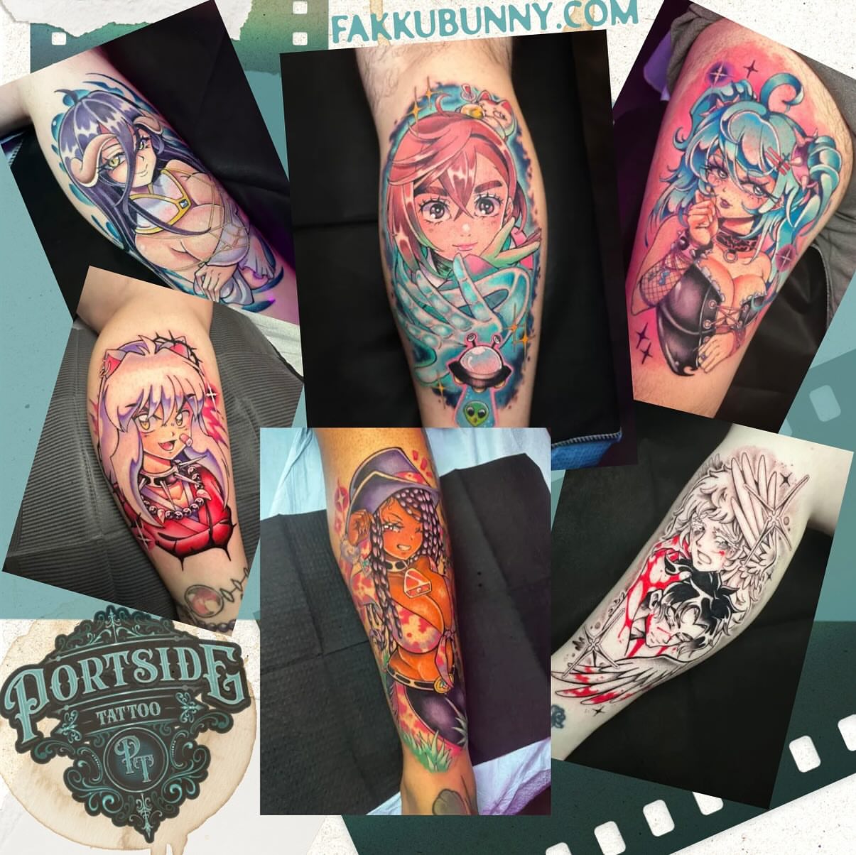 Tattoo by @oni.zenpai — anime, illustrative