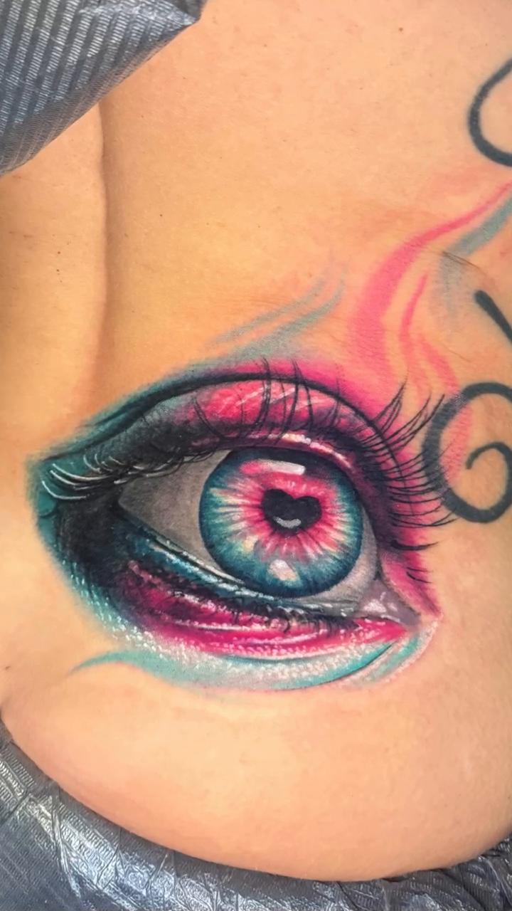 Tattoo by @davehandlebarclarke — realism, trash_polka