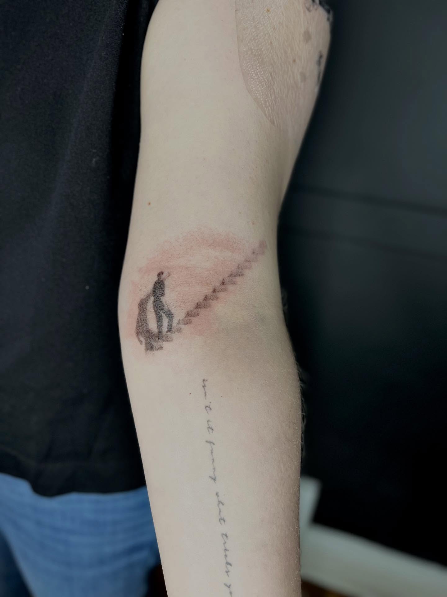 Tattoo by @mbauertattoo — dotwork