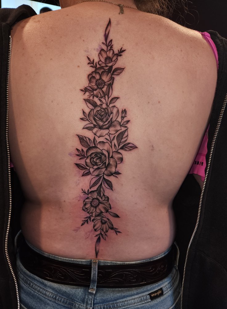 Tattoo by @boeshane — fine_line, black_and_grey