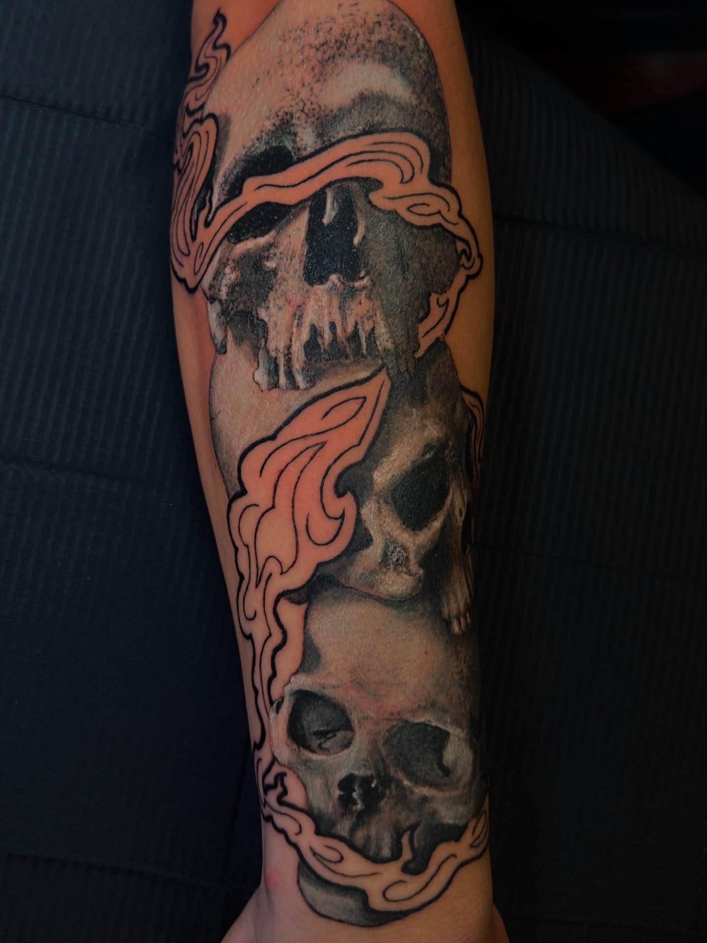 Tattoo by @artofmillion — black_and_grey, realism