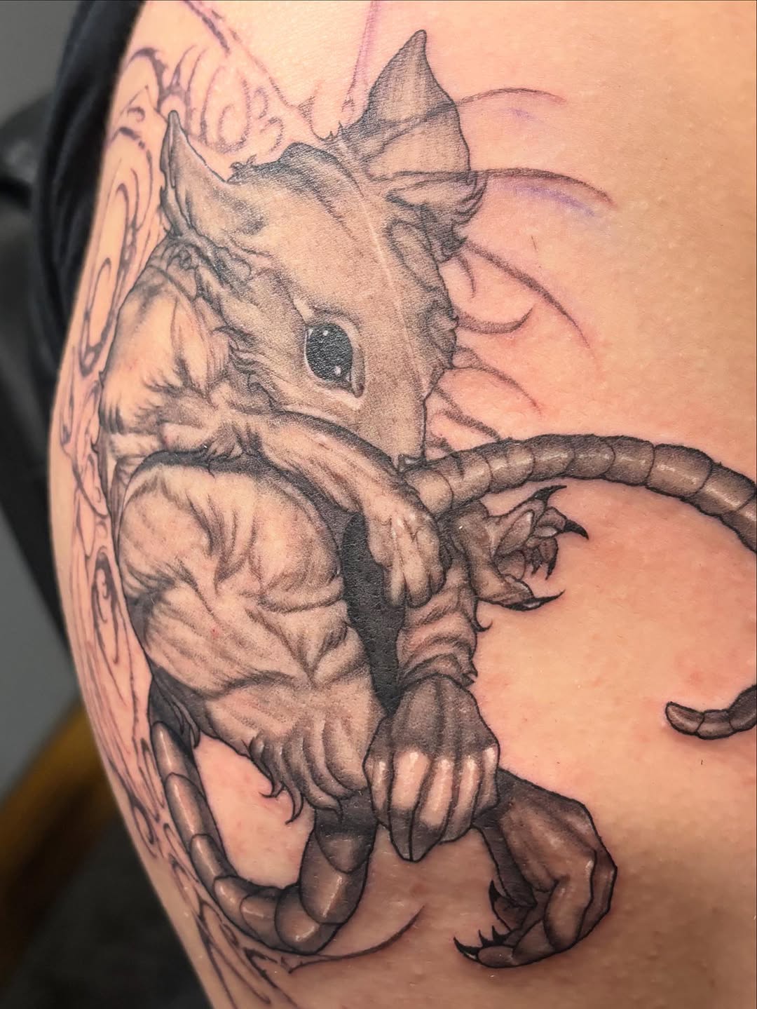 Tattoo by @sladesink — realism, black_and_grey