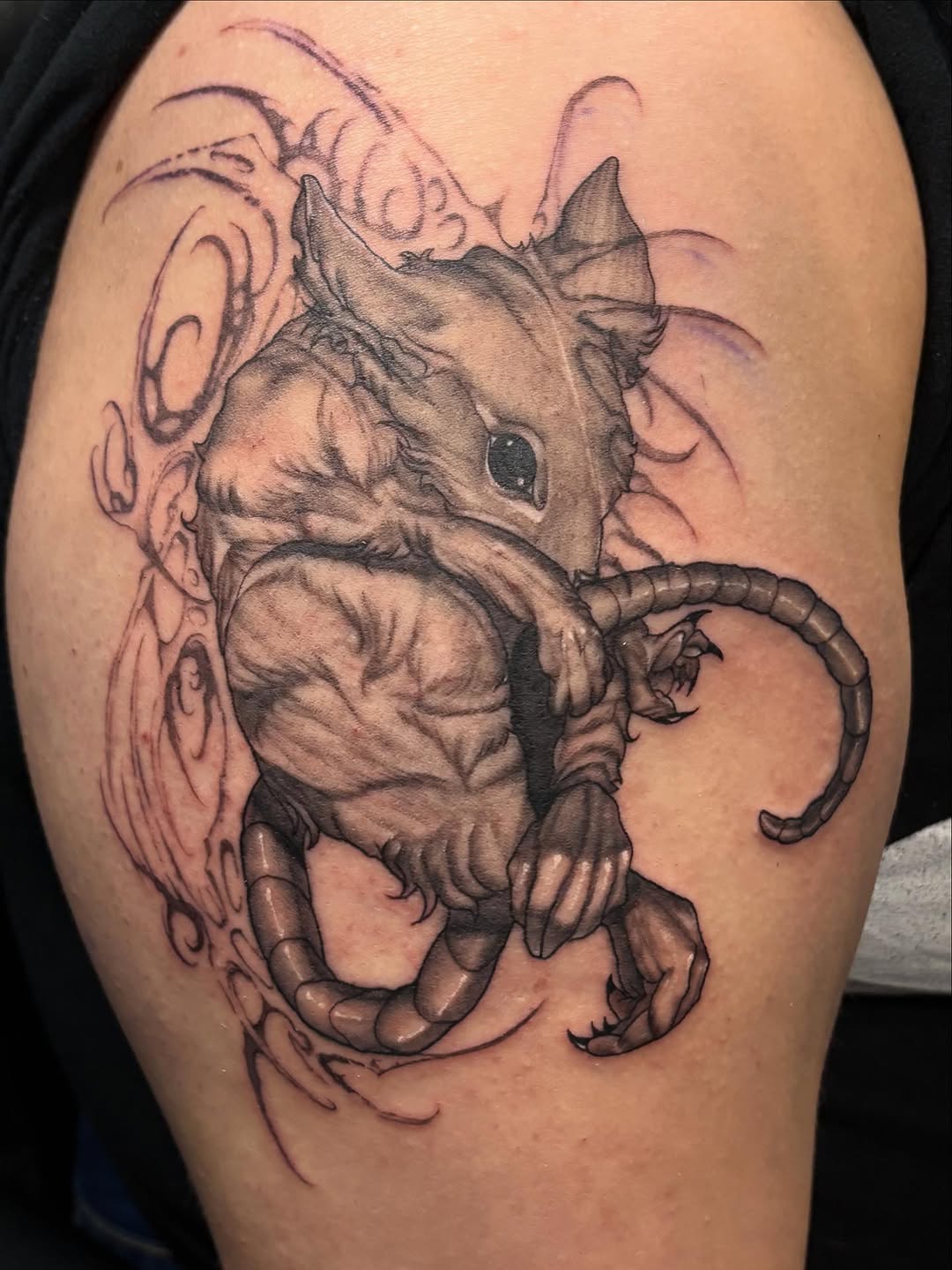 Tattoo by @sladesink — realism, dark_realism